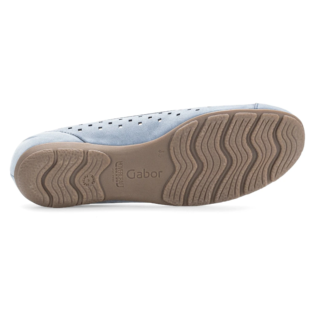 Gabor Ballerina Slipper Businessschuh Halbschuh mit Hovercraft Luftkammerlaufsohle kaufen Jubiläumsangebot