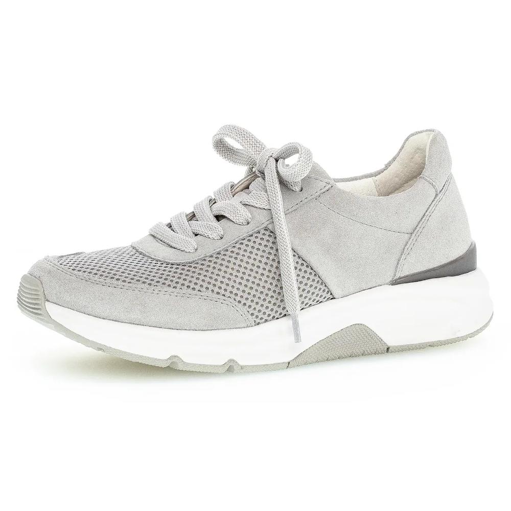Gabor Rollingsoft Keilsneaker in sportivem Design Freizeitschuh Halbschuh Schnürschuh