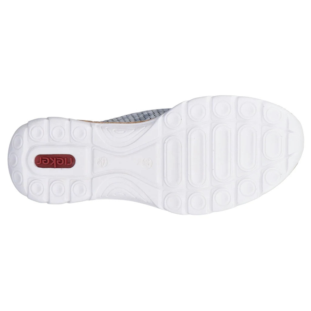 Rieker Slip-On Sneaker Slipper Schlupfschuh mit MemoSoft-Ausstattung ▷ für Saisonale Angebote