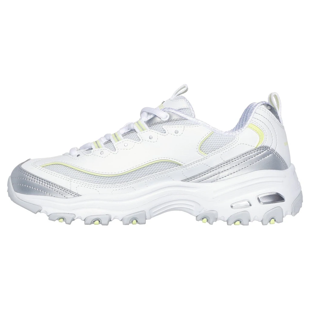 Skechers Sneaker »D'LITES-CHROMATIC« Plateausneaker Schnürschuh mit Metallic Einsätzen bestellen Kauf eins, bekomm eins gratis