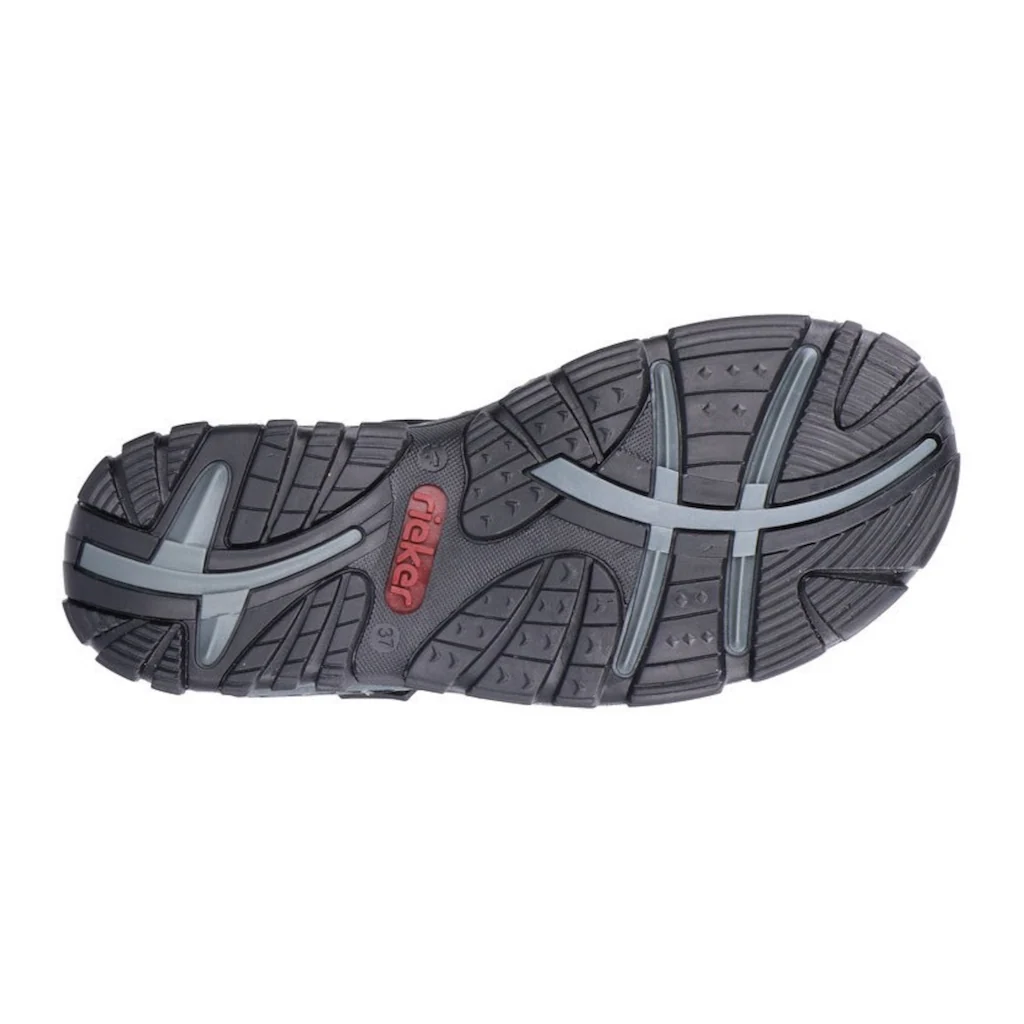 Rieker Sandale Sommerschuh Outdoorschuh Keilabsatz in Trekking-Optik auf Raten Tägliche Deals