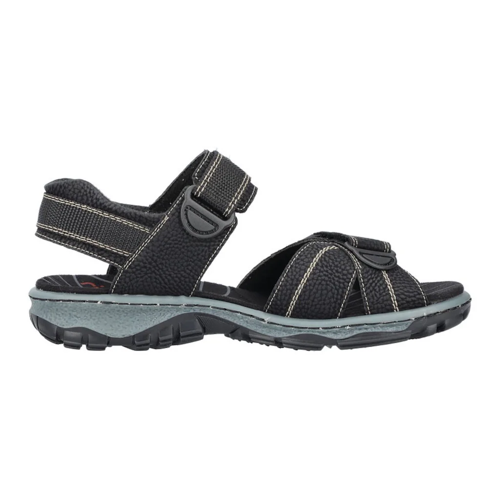 Rieker Sandale Sommerschuh Outdoorschuh Keilabsatz in Trekking-Optik auf Raten Tägliche Deals
