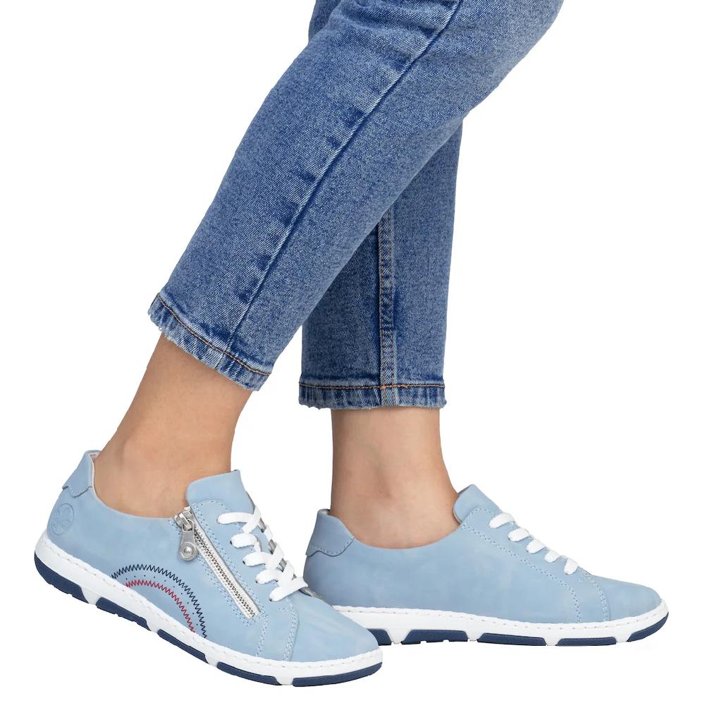 Rieker Sneaker Halbschuh Schnürschuh Freizeitschuh mit sportiver Laufsohle online bestellen Sonderangebote