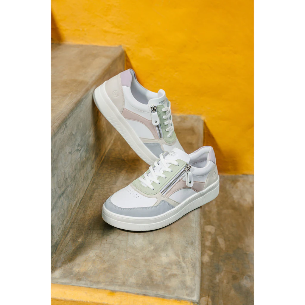 Remonte Plateausneaker Freizeitschuh Halbschuh Schnürschuh in schmaler Form bestellen Nur für heute