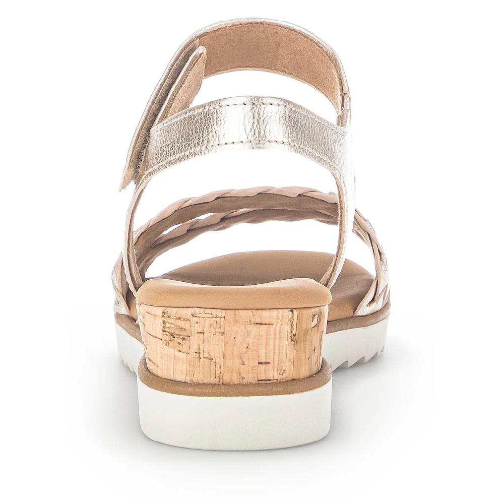 Gabor Sandalette »GENUA« Sommerschuh Sandale Keilabsatz mit Klettverschluss Weite G kaufen 50% Rabatt mit kostenlosem Versand