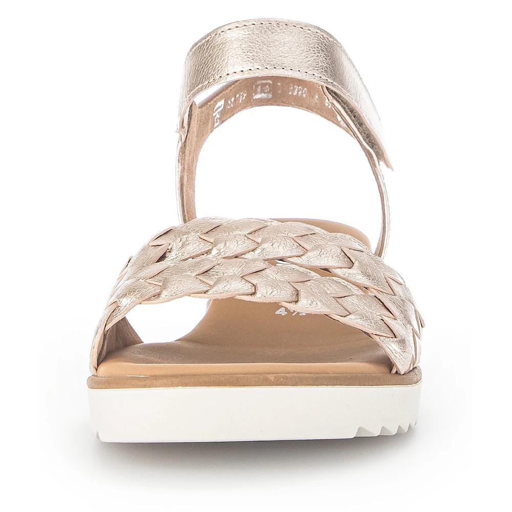 Gabor Sandalette »GENUA« Sommerschuh Sandale Keilabsatz mit Klettverschluss Weite G kaufen 50% Rabatt mit kostenlosem Versand