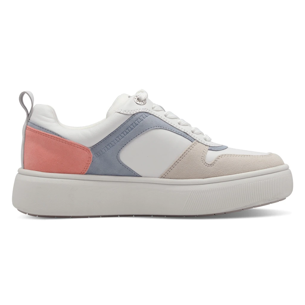 Tamaris Plateausneaker Freizeitschuh Halbschuh Schnürschuh mit Kontrastbesätzen online bestellen Clearance-Verkauf