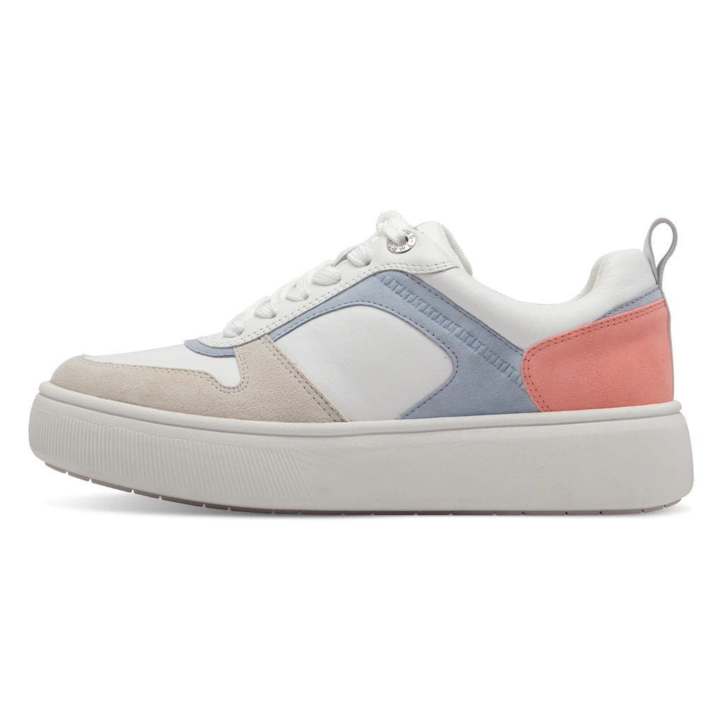 Tamaris Plateausneaker Freizeitschuh Halbschuh Schnürschuh mit Kontrastbesätzen online bestellen Clearance-Verkauf