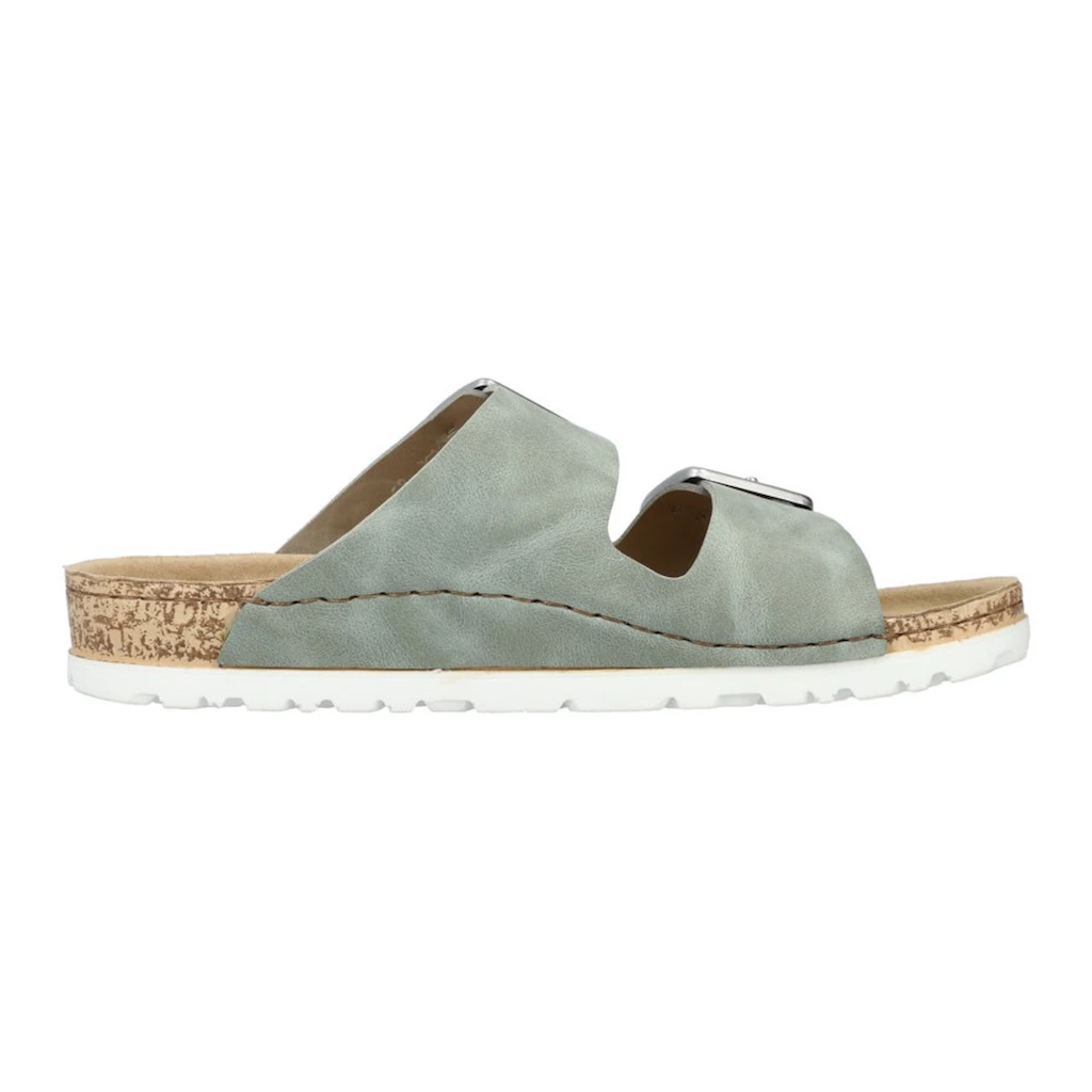 Rieker Pantolette Sommerschuh Schlappen mit verstellbaren Schnallen Im Verkauf