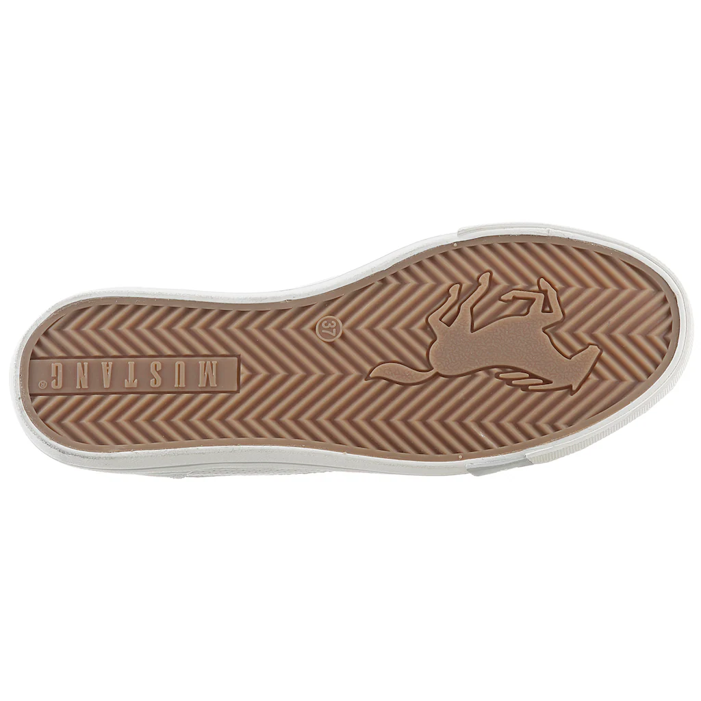 Mustang Shoes Sneaker mit Synthetikfersenfleck online kaufen Rabatte dieses Monats