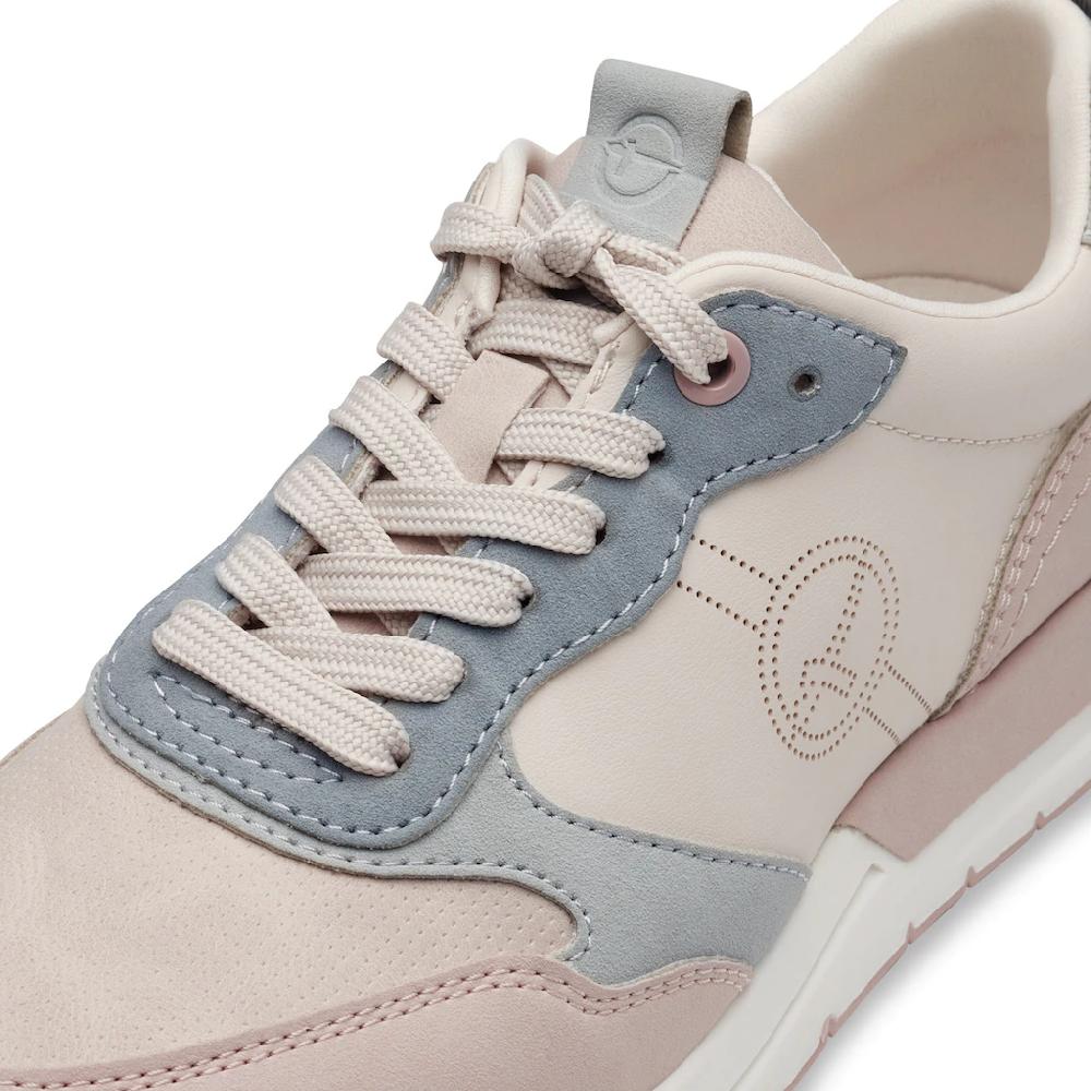 Tamaris Keilsneaker Schnürschuh Freizeitschuh Halbschuh mit Kontrastbesätzen Limitierter Zeitrabatt