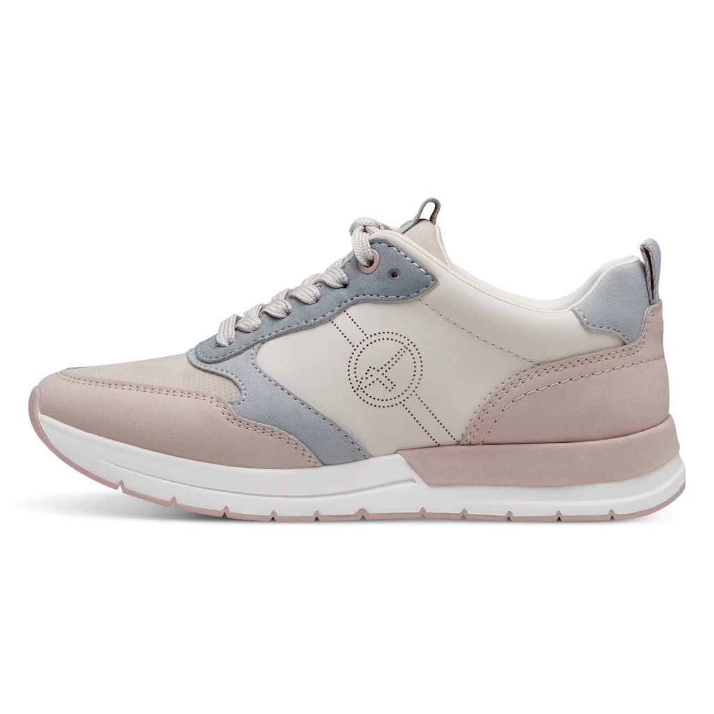 Tamaris Keilsneaker Schnürschuh Freizeitschuh Halbschuh mit Kontrastbesätzen Limitierter Zeitrabatt