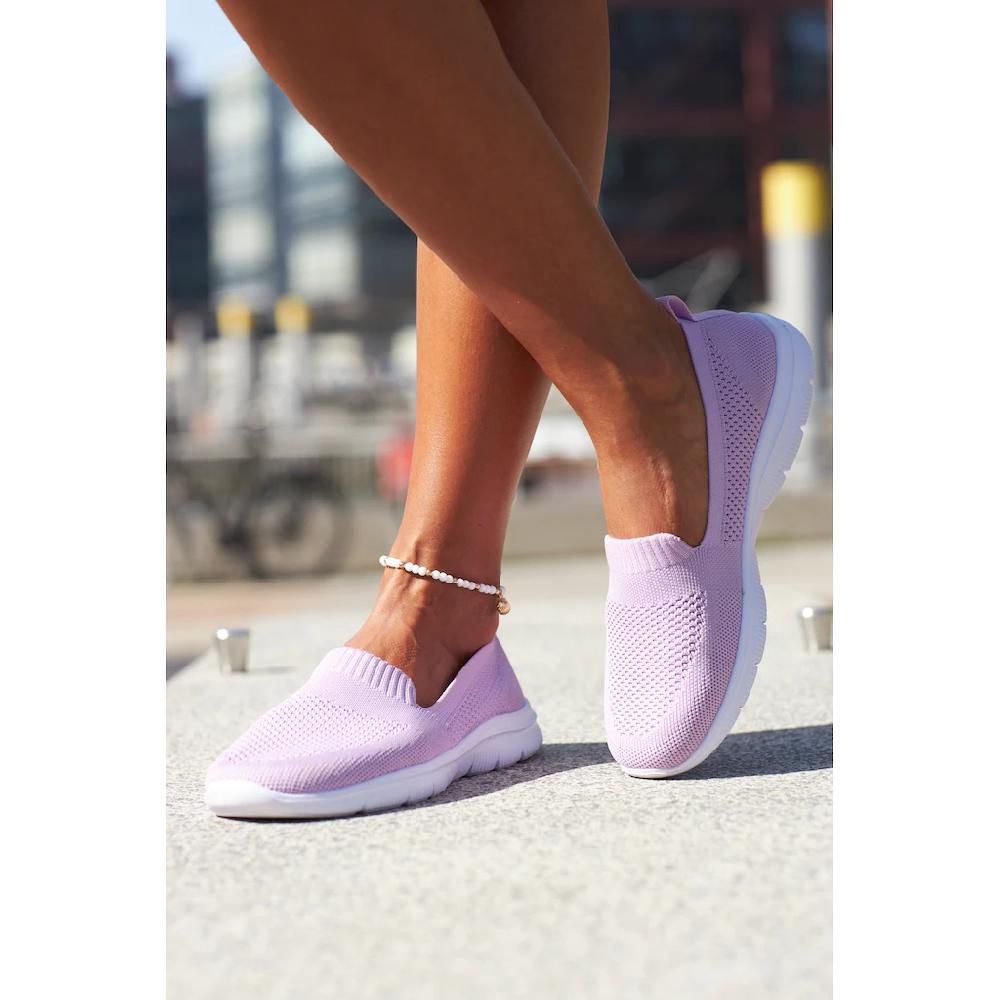 LASCANA Slipper herausnehmbarer Innensohle Halbschuh ultraleichter Sneaker VEGAN bestellen Cyber Monday