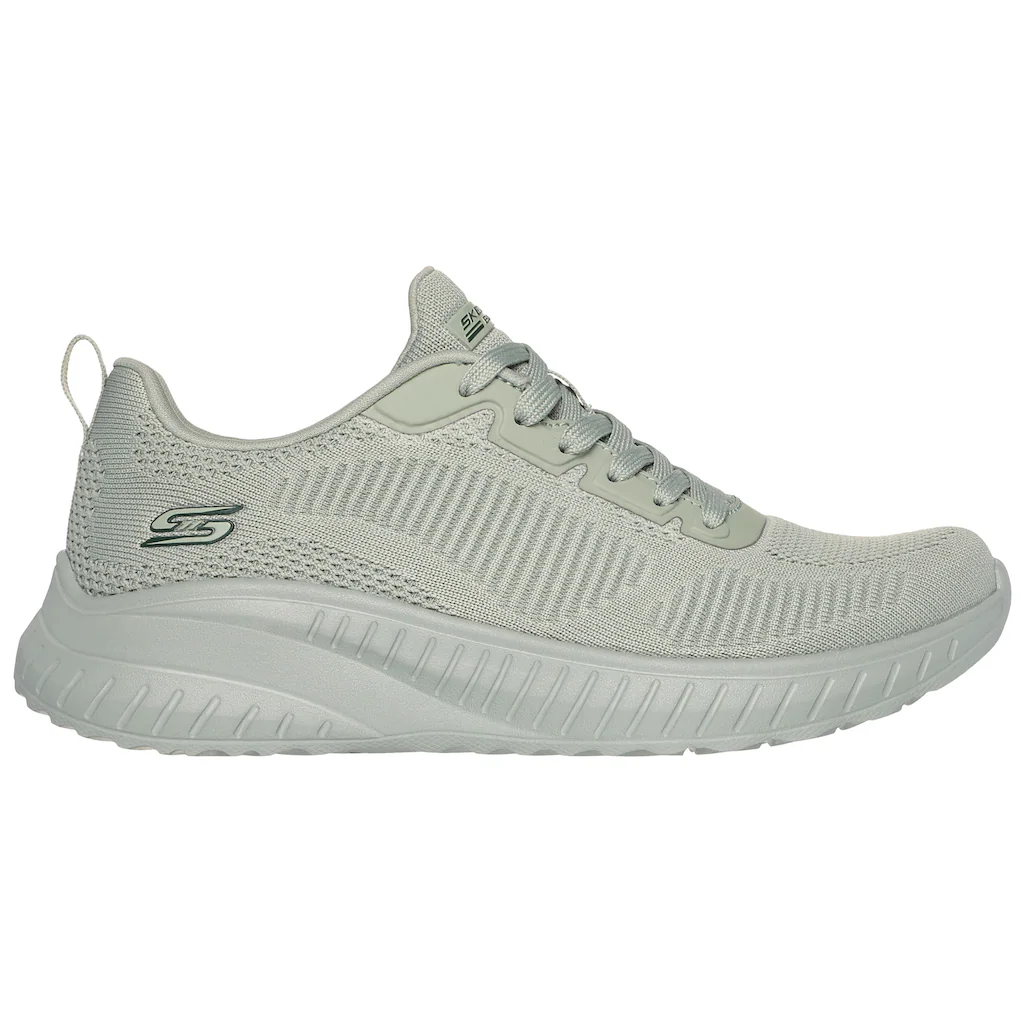 Skechers Sneaker »BOBS SQUAD CHAOS FACE OFF« Freizeitschuh Halbschuh Schnürschuh mit Komfort-Innensohle ▷ für Valentinstagsangebot