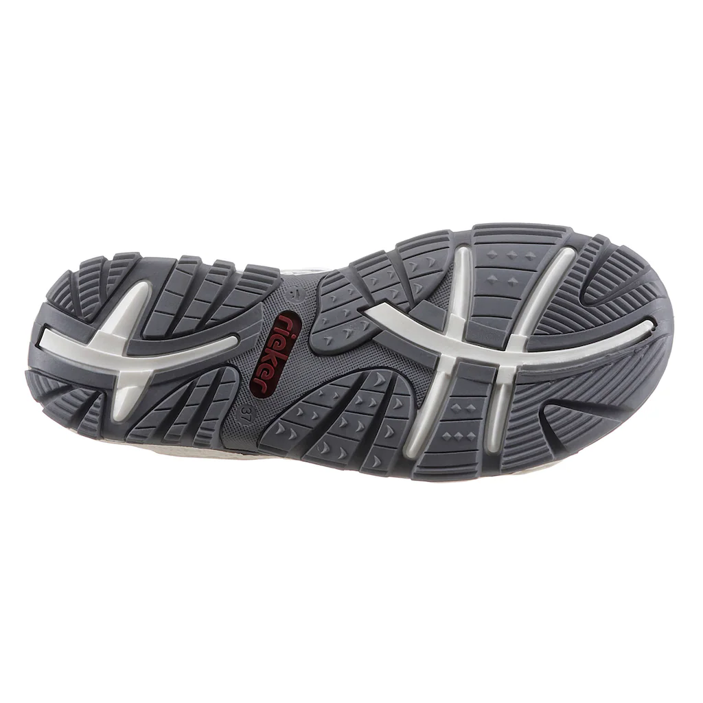 Rieker Riemchensandale Sommerschuh Sandalette Keilabsatz in Used-Optik online bestellen Top Angebot