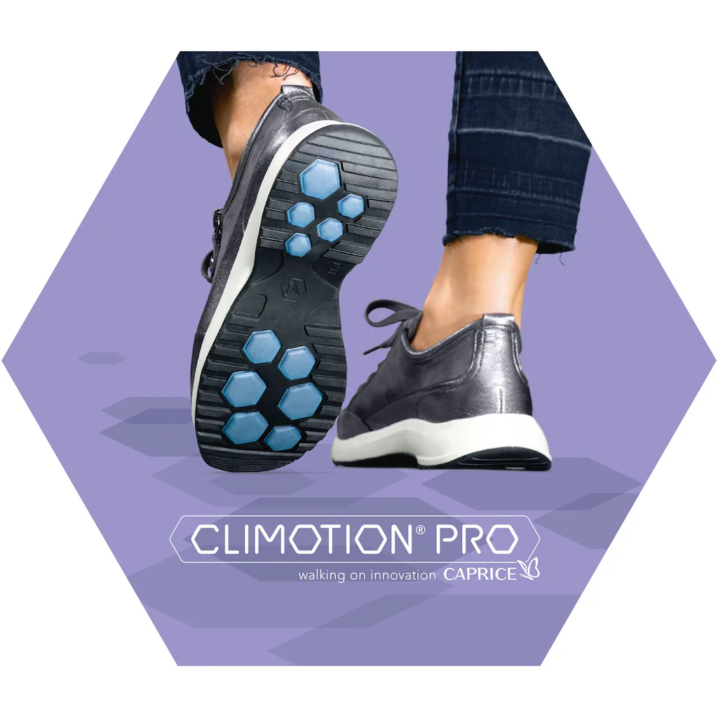 Caprice Plateausneaker Freizeitschuh Halbschuh Komfortschuh mit Logo-Schmetterling kaufen Letzter Tag