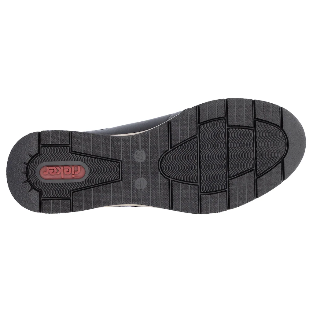 Rieker Keilsneaker Freizeitschuh Halbschuh Schnürschuh mit Reißverschluss kaufen Bis zu 50% Rabatt