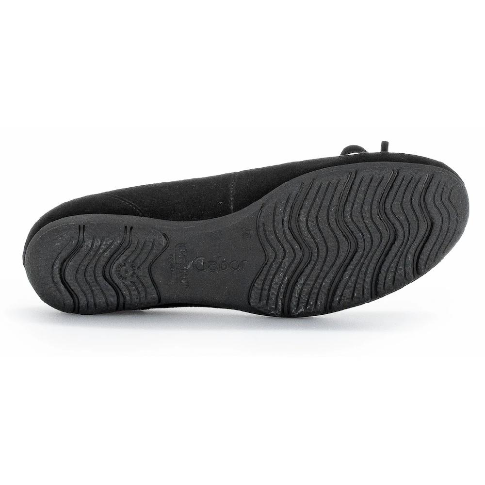 Gabor Ballerina Flache Schuhe Business Schuhe mit Hovercraft Luftkammern-Laufsohle ▷ für Bis zu 65% Rabatt