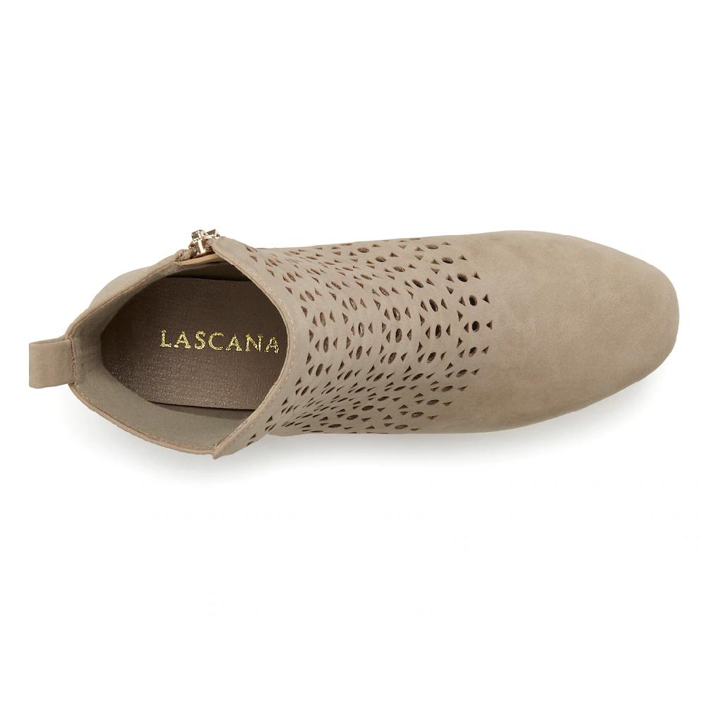 LASCANA Stiefelette Stiefel Boots mit kleinen Cut-Outs VEGAN online kaufen Discount Store für neue Produkte