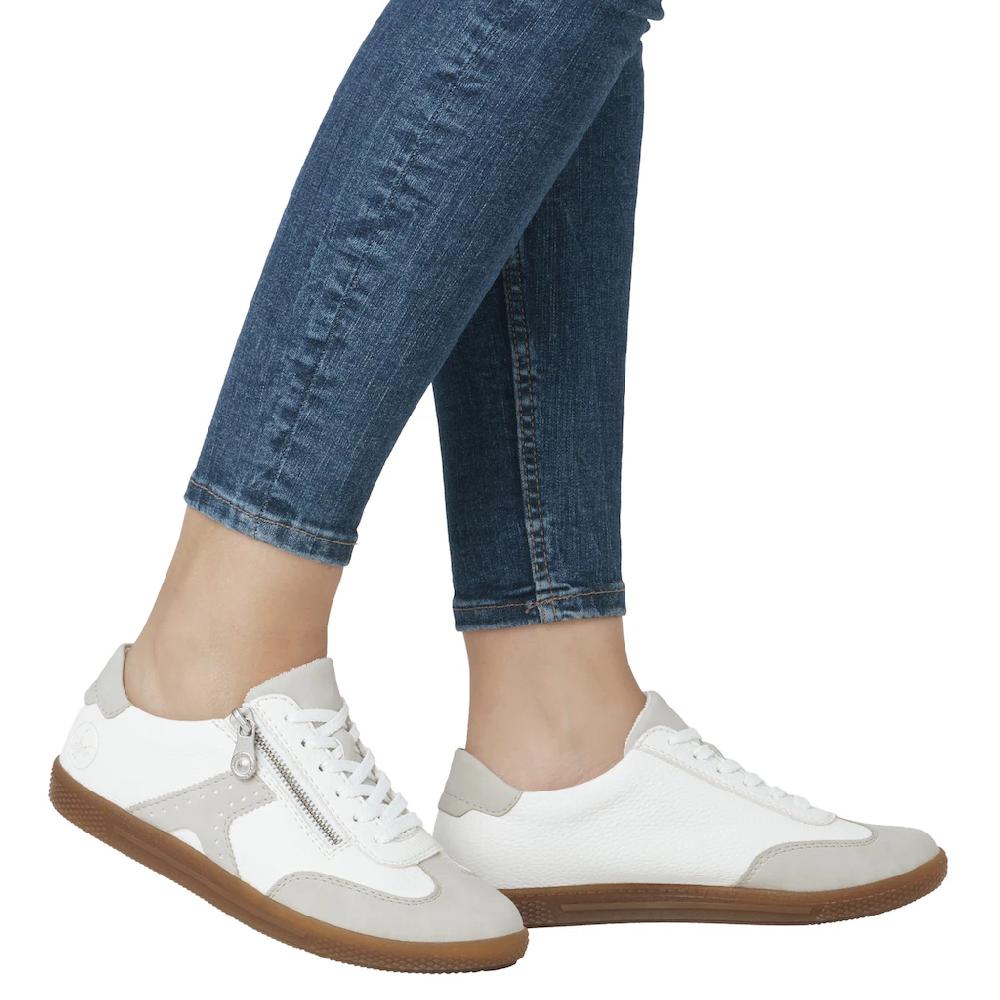 Rieker Sneaker Halbschuh Freizeitschuh Schnürschuh mit Reißverschluss online kaufen Nur noch ein Tag übrig