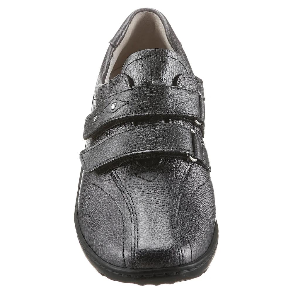 Waldläufer Klettschuh »HENNI« Slipper Festtagsschuh Bequemschuh mit Klettverschlüsse H-Weite bestellen Black Friday Preise
