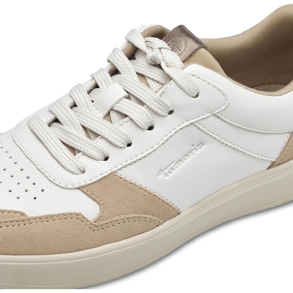 Tamaris Plateausneaker Freizeitschuh Halbschuh Schnürschuh mit Kontrastbesätzen kaufen Black Friday