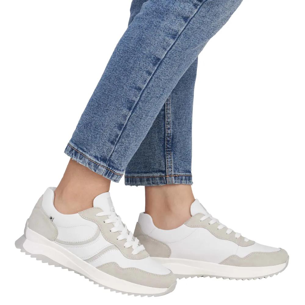 RIEKER Sport Keilsneaker Schnürschuh Halbschuh Freizeitschuh mit Kontrastdetails online kaufen Muttertagsangebot