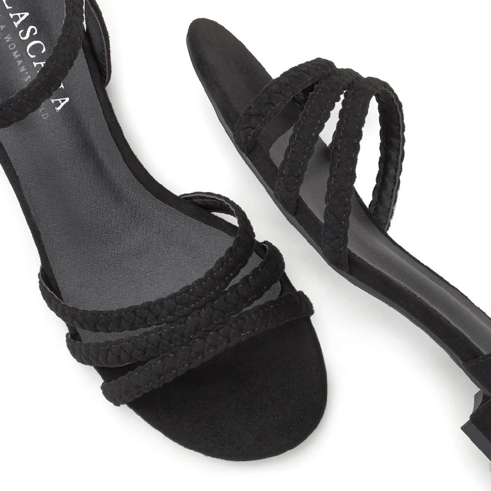 LASCANA Sandale Sandalette Sommerschuh mit geflochtenen Riemchen VEGAN kaufen Jubiläumsangebot