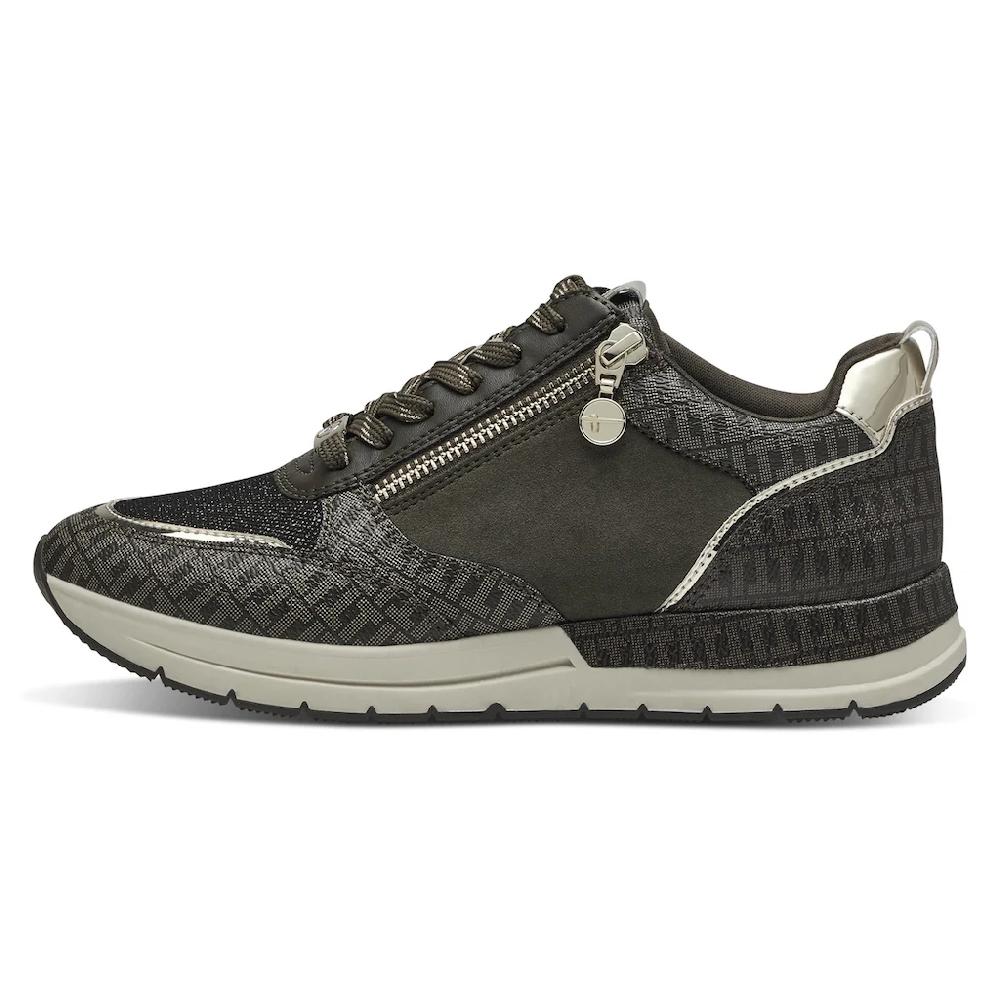 Tamaris Keilsneaker Freizeitschuh Halbschuh Schnürschuh trendige Metallic-Details online kaufen Blitzangebot