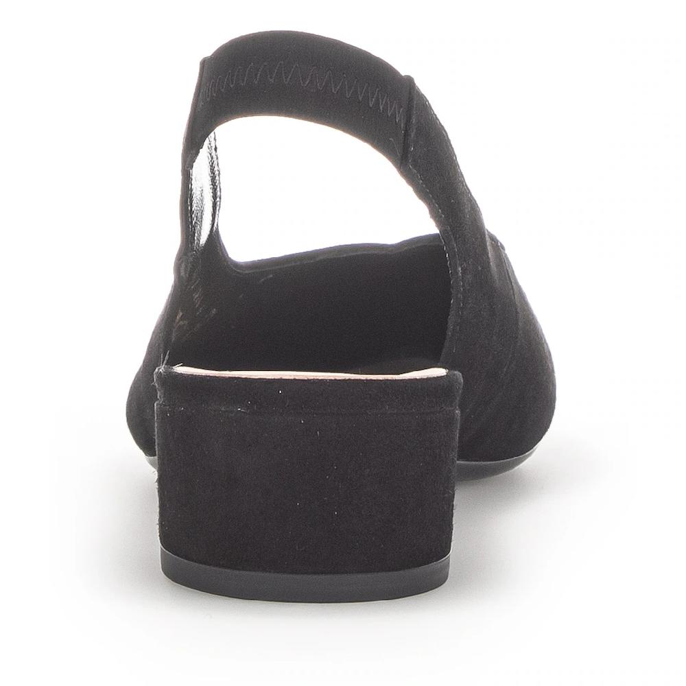 Gabor Slingpumps Abendschuh Sommerschuh Blockabsatz mit elastischem Riemchen bestellen Saisonale Angebote