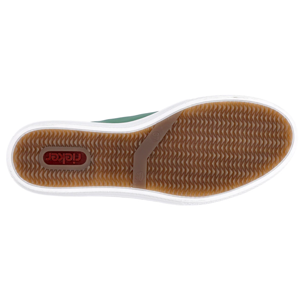 Rieker Plateausneaker mit seitlichem Reißverschluss Freizeitschuh Halbschuh Schnürschuh online kaufen Tägliche Deals