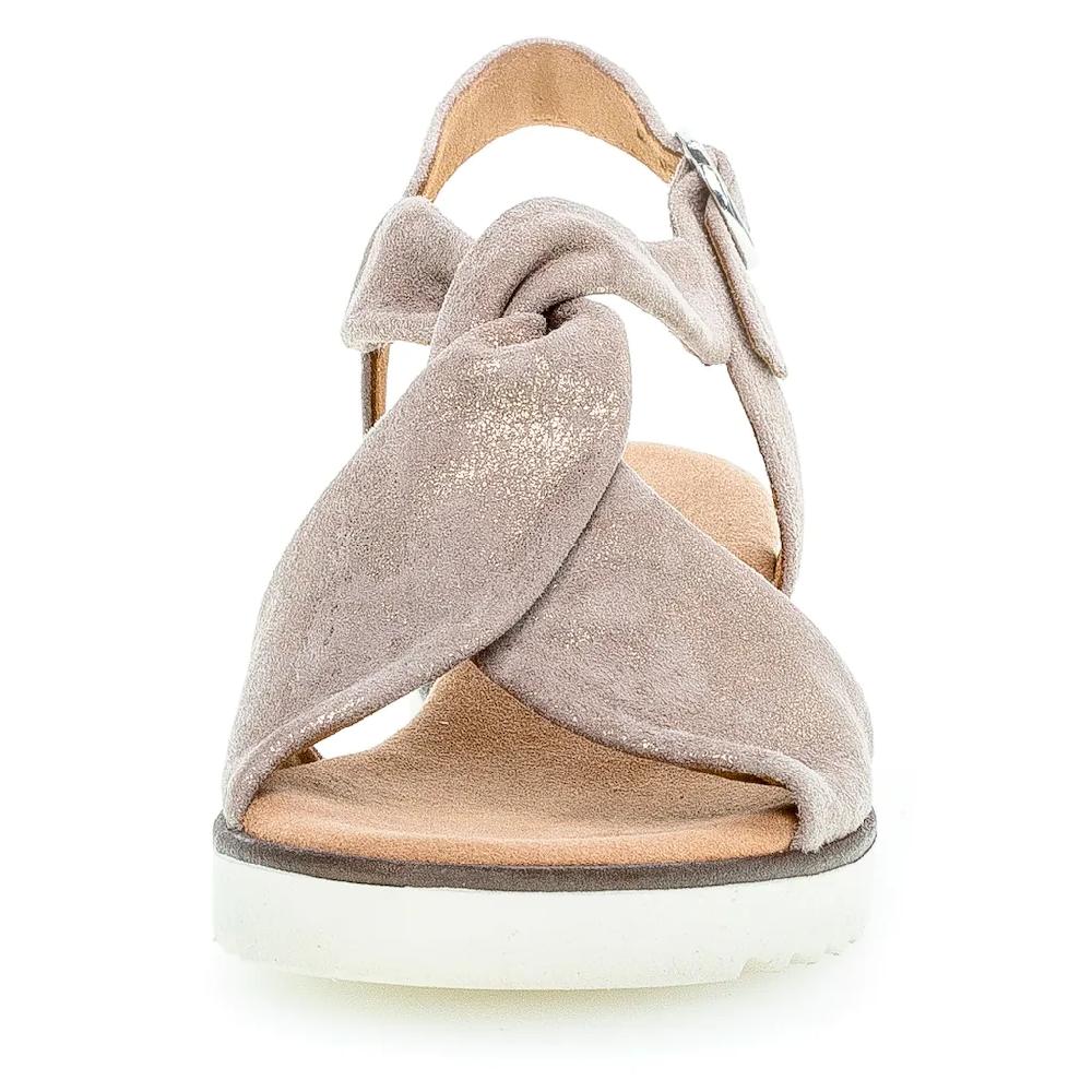 Gabor Keilsandalette »GENUA« Sommerschuh Sandale Keilabsatz mit Metallic-Effekt online bestellen Bis zu 55% Rabatt