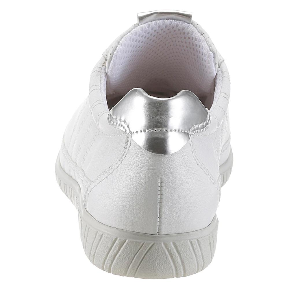 Gabor Sneaker »YORK« mit modischer Ziersteppung Freizeitschuh Halbschuh Schnürschuh Nur noch ein Tag übrig