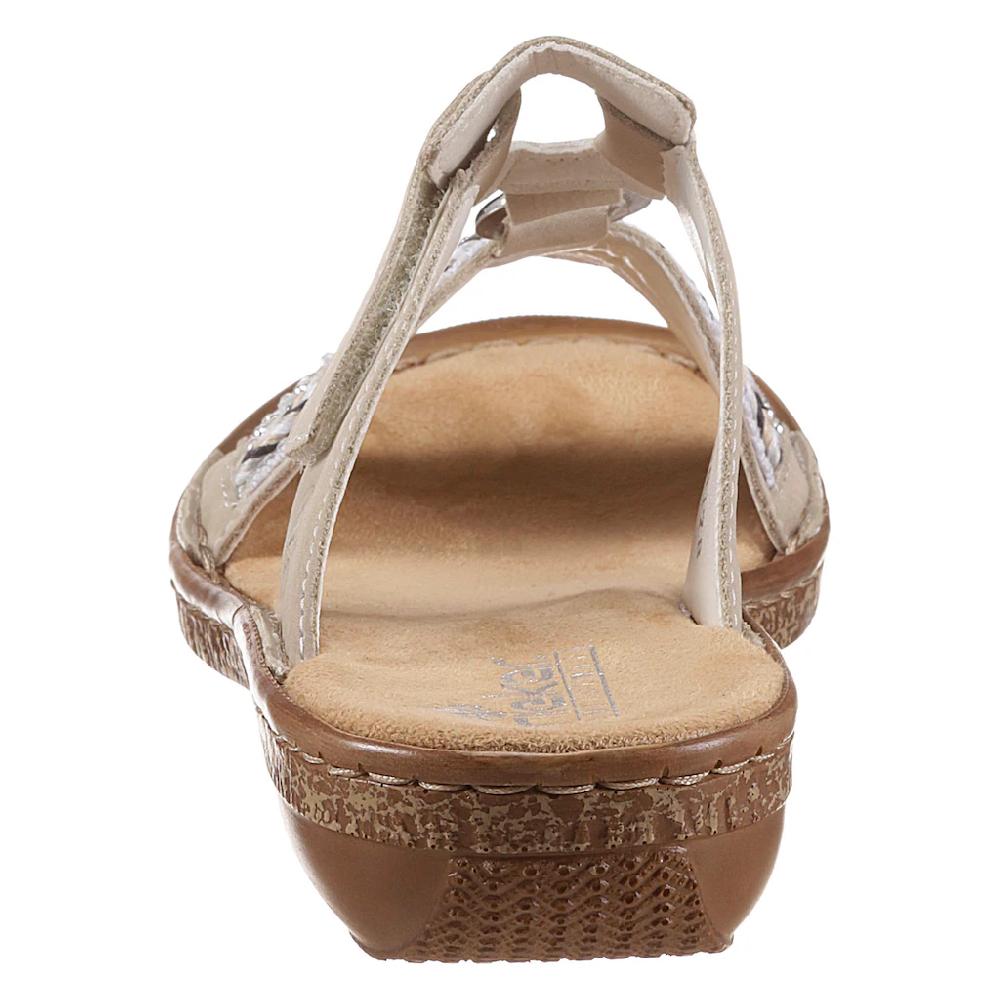 Rieker Pantolette mit modischem Schmuckring online kaufen im Angebot
