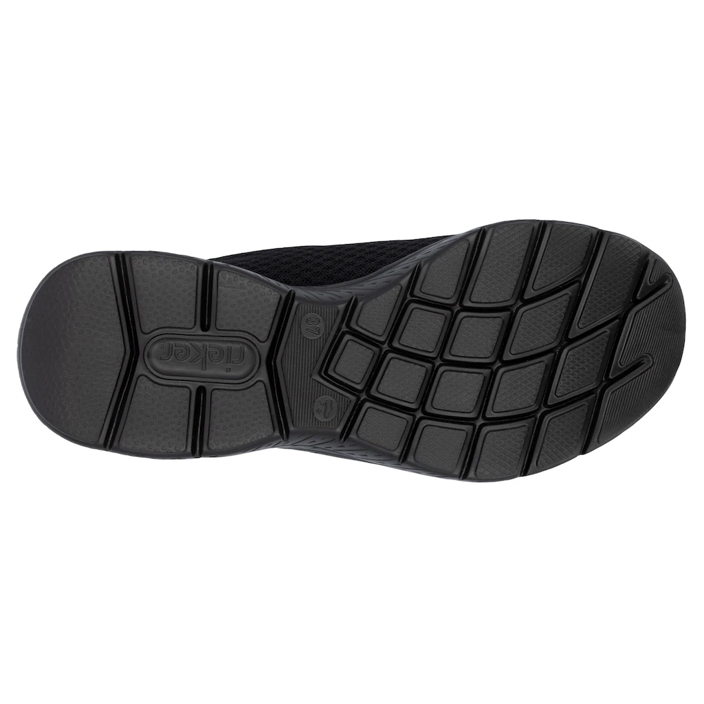 RIEKER Sport Slip-On Sneaker Trekking Schuh Freizeitschuh Slipper mit einfachem Schnellverschluss kaufen Schlussverkauf
