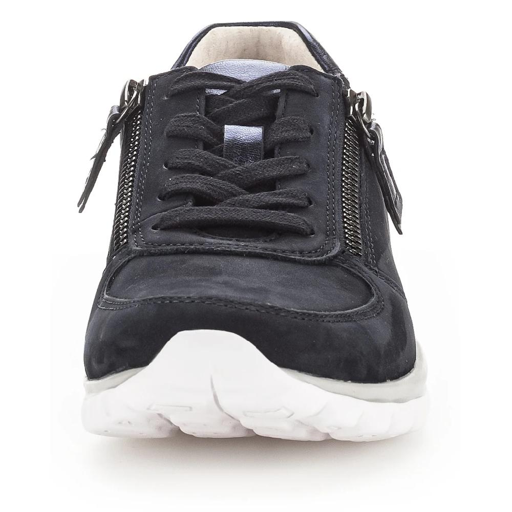 Gabor Rollingsoft Keilsneaker Freizeitschuh Halbschuh Schnürschuh mit OPTIFIT-Wechselfußbett bestellen Fabrikpreis