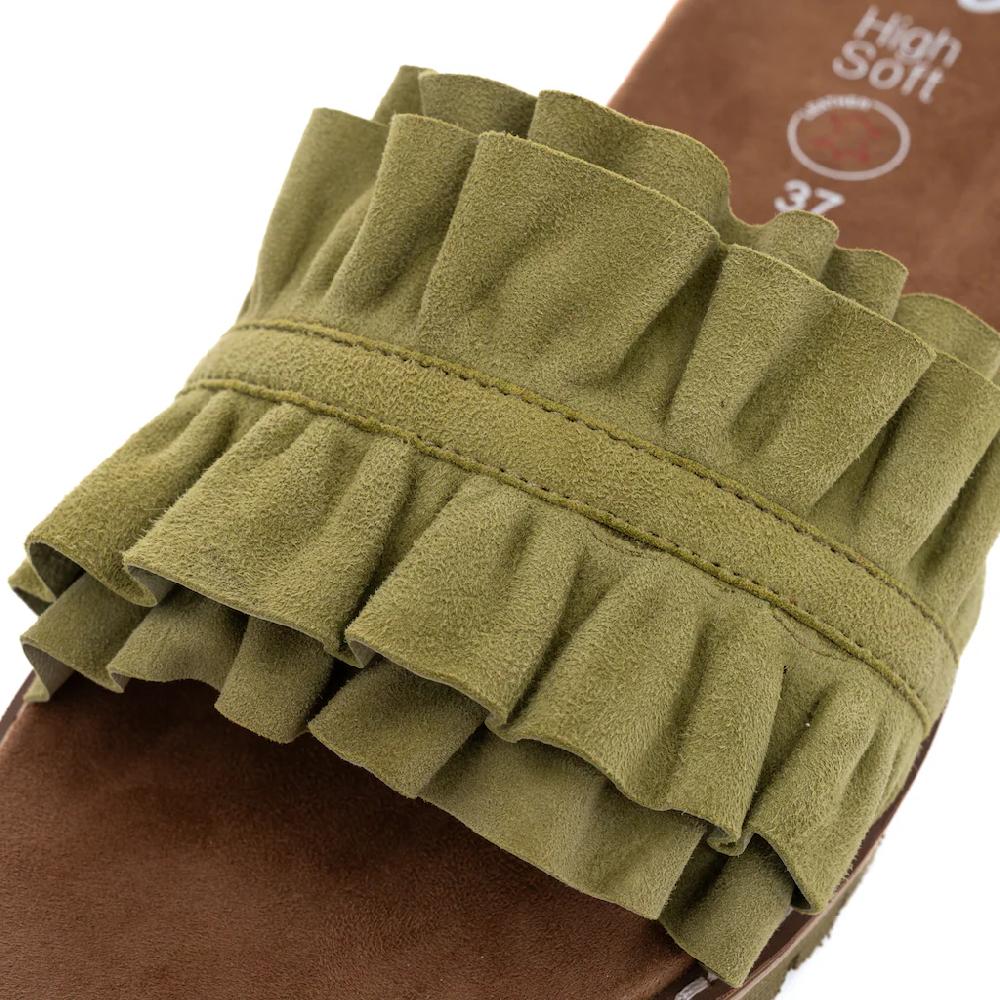 Ara Pantolette »KENT« Slides Flats Sandale mit geraffter Bandage Günstig kaufen