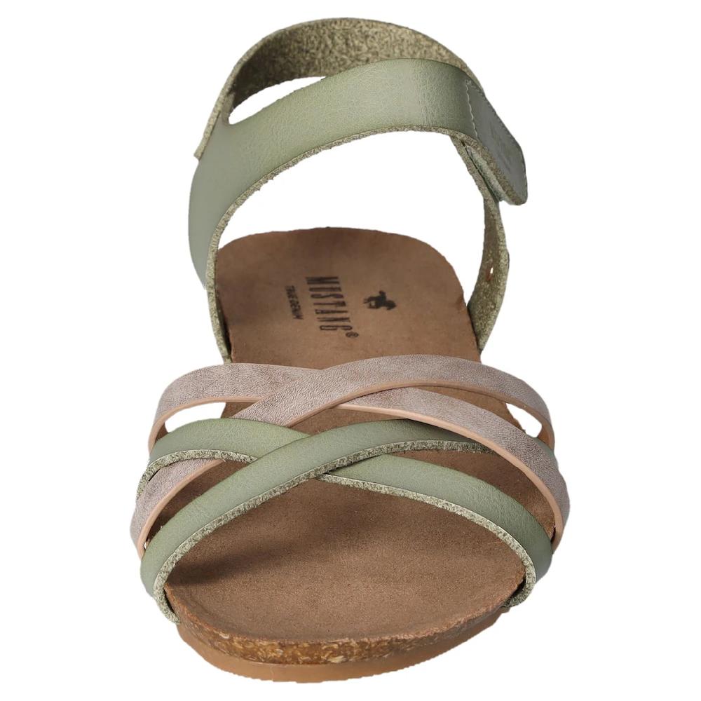 Mustang Shoes Riemchensandale Sommerschuh Sandalette Klettschuh mit Klettverschluss-Riemchen bestellen Versandkostenfrei
