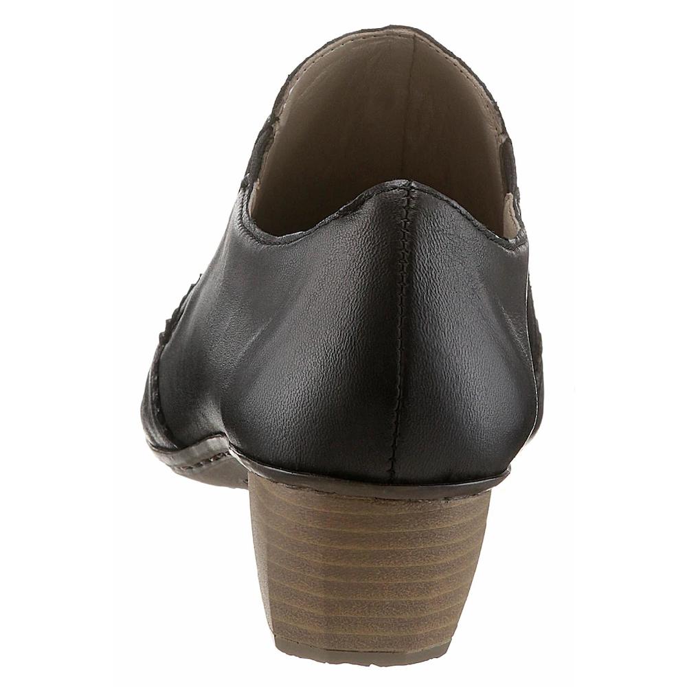 Rieker Hochfrontpumps Abendschuh Trichterabsatz Festtagsschuh mit Stretcheinsätzen online kaufen Weihnachtsangebot