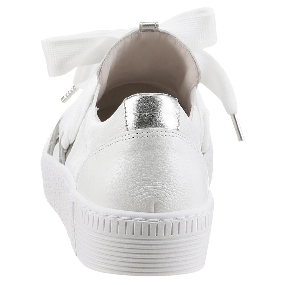 Gabor Slip-On Sneaker Schnürschuh Halbschuh Slipper mit aufgesetzter Zierschnürung Exklusive Angebote