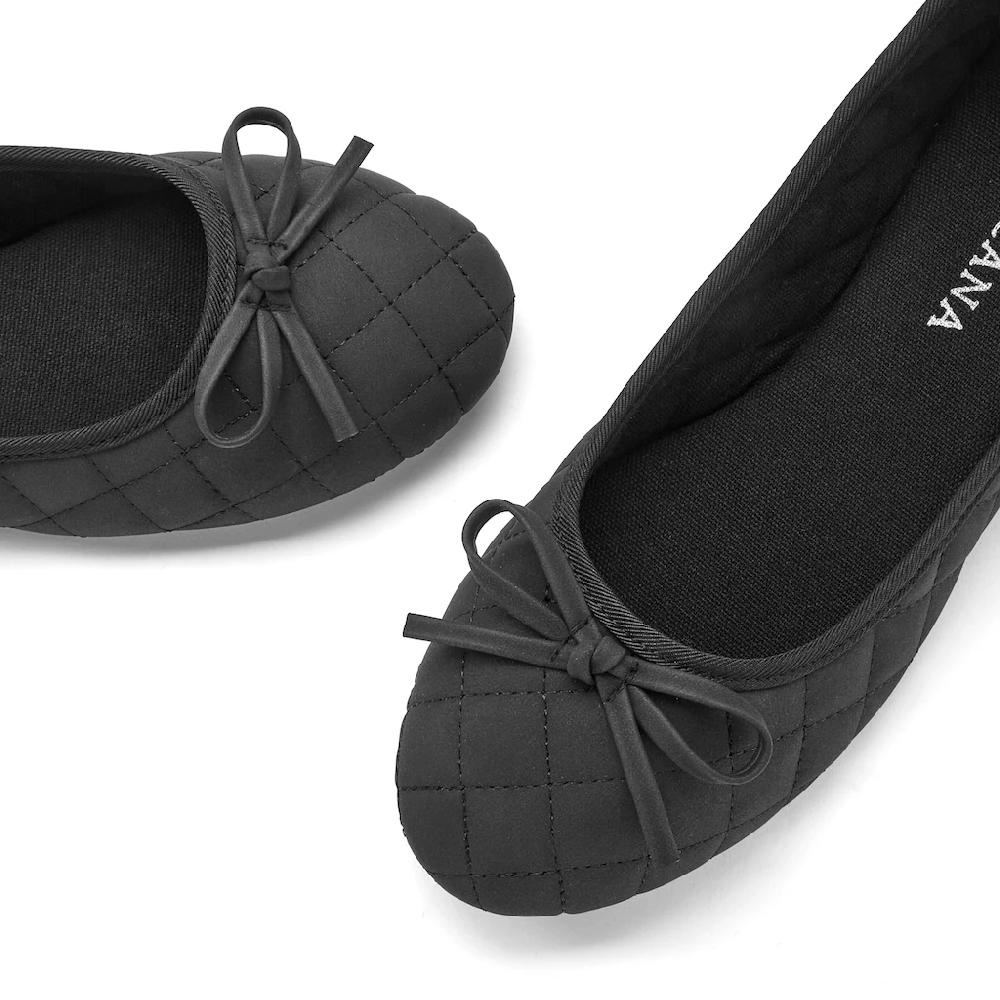 LASCANA Ballerina mit Schleifenapplikation VEGAN online bestellen Zeitbegrenzte Promotion
