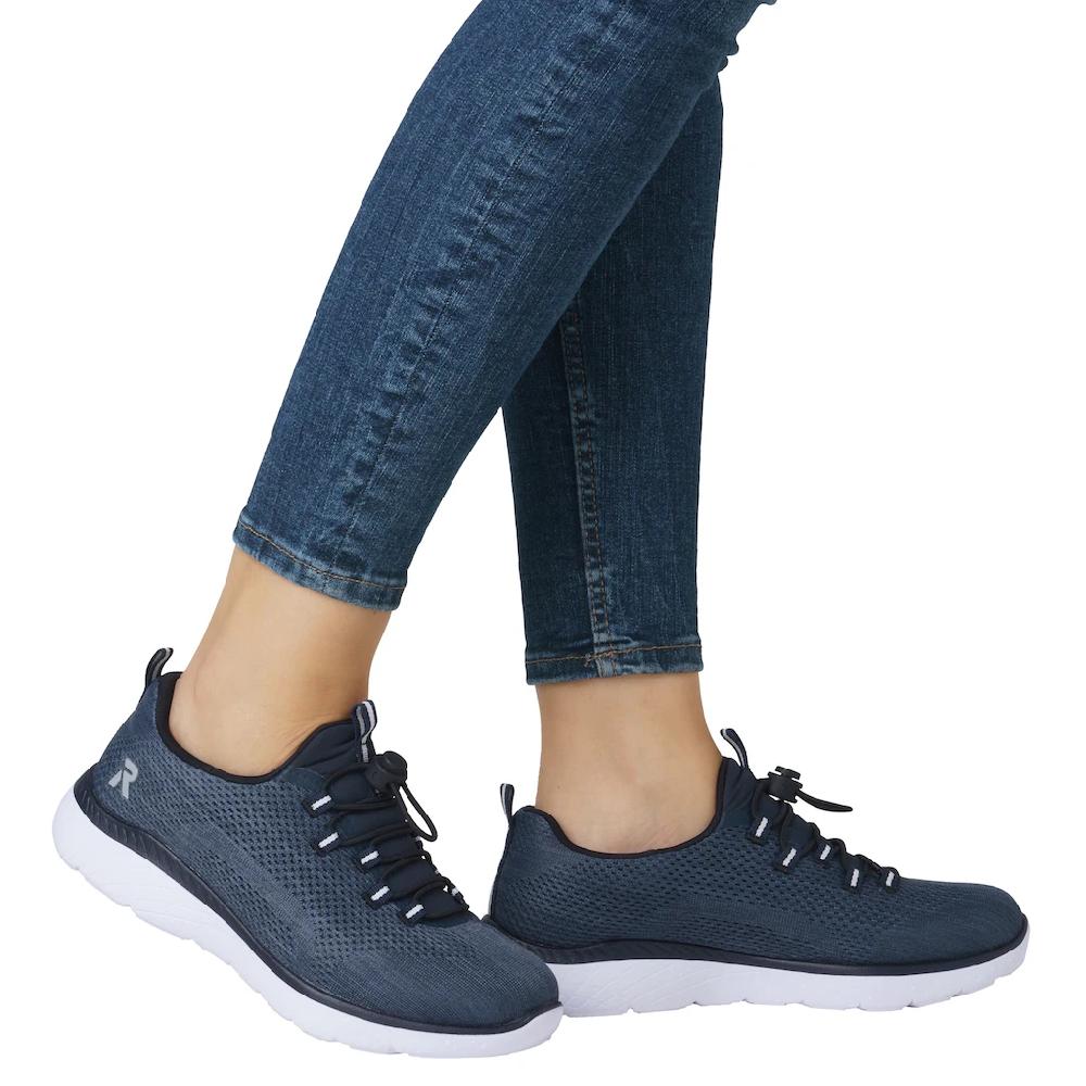 RIEKER Sport Slip-On Sneaker Schlupfschuh Halbschuh Freizeitsneaker mit MemoSoft-Ausstattung ▷ für Bis zu 55% Rabatt