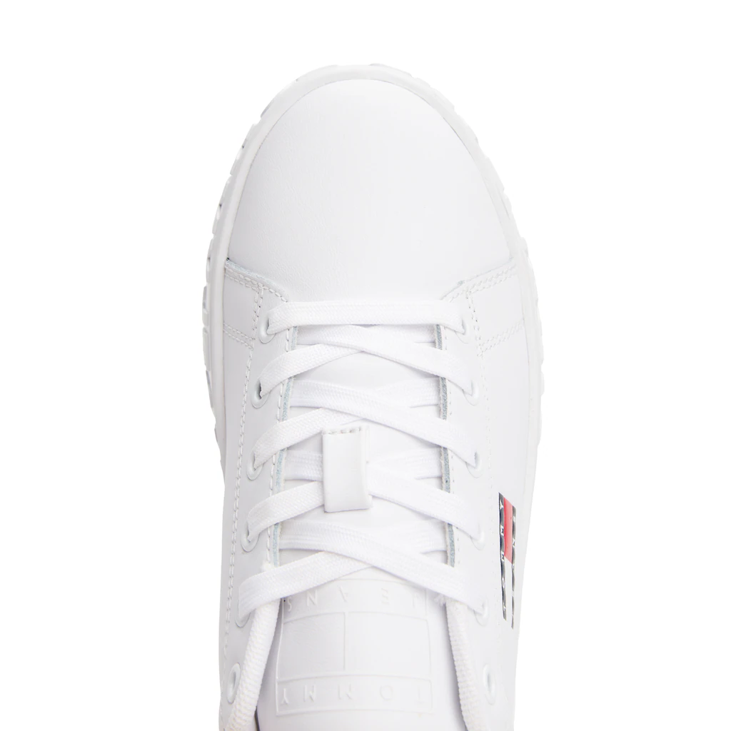 Tommy Jeans Plateausneaker »TJW LOGO OUTSOLE SNEAKER ESS« Freizeitschuh Halbschuh Schnürschuh mit seitlicher Logoflagge kaufen Riesige Rabatte
