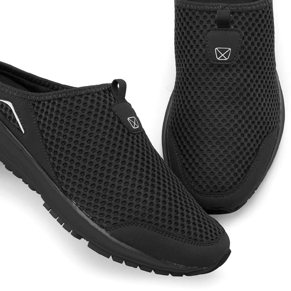 AUTHENTIC LE JOGGER Sabot Clog Pantolette Schlappen aus hochwertigem Textil Unisex online bestellen Kostenloser Versand international