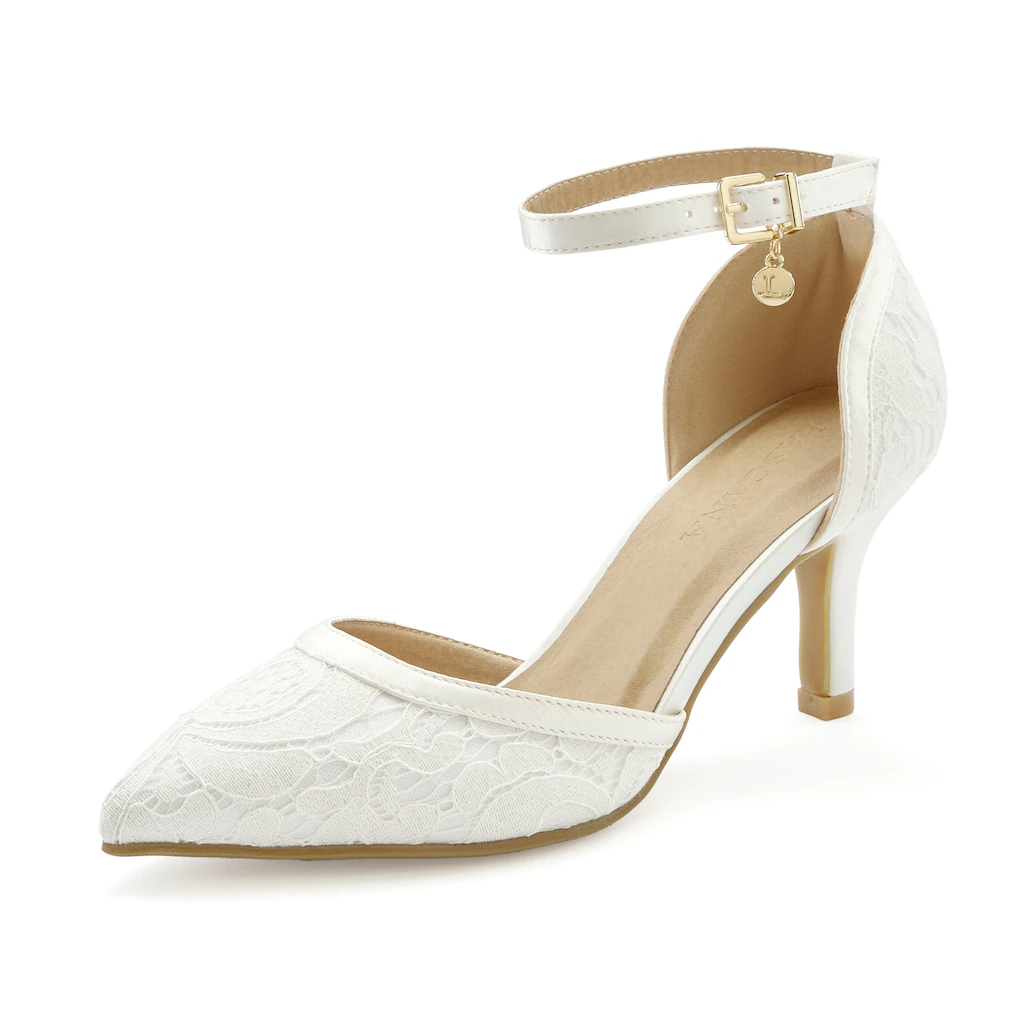 LASCANA Pumps Riemchenpumps mit bequemer Absatzhöhe VEGAN online bestellen Saisonschlussverkauf