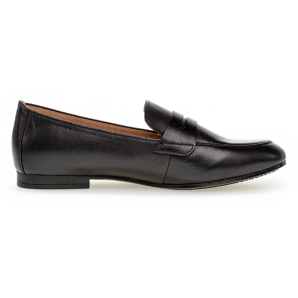 Gabor Loafer Slipper Business Schuh mit Zierriegel und Blockabsatz online kaufen Weihnachtsangebot