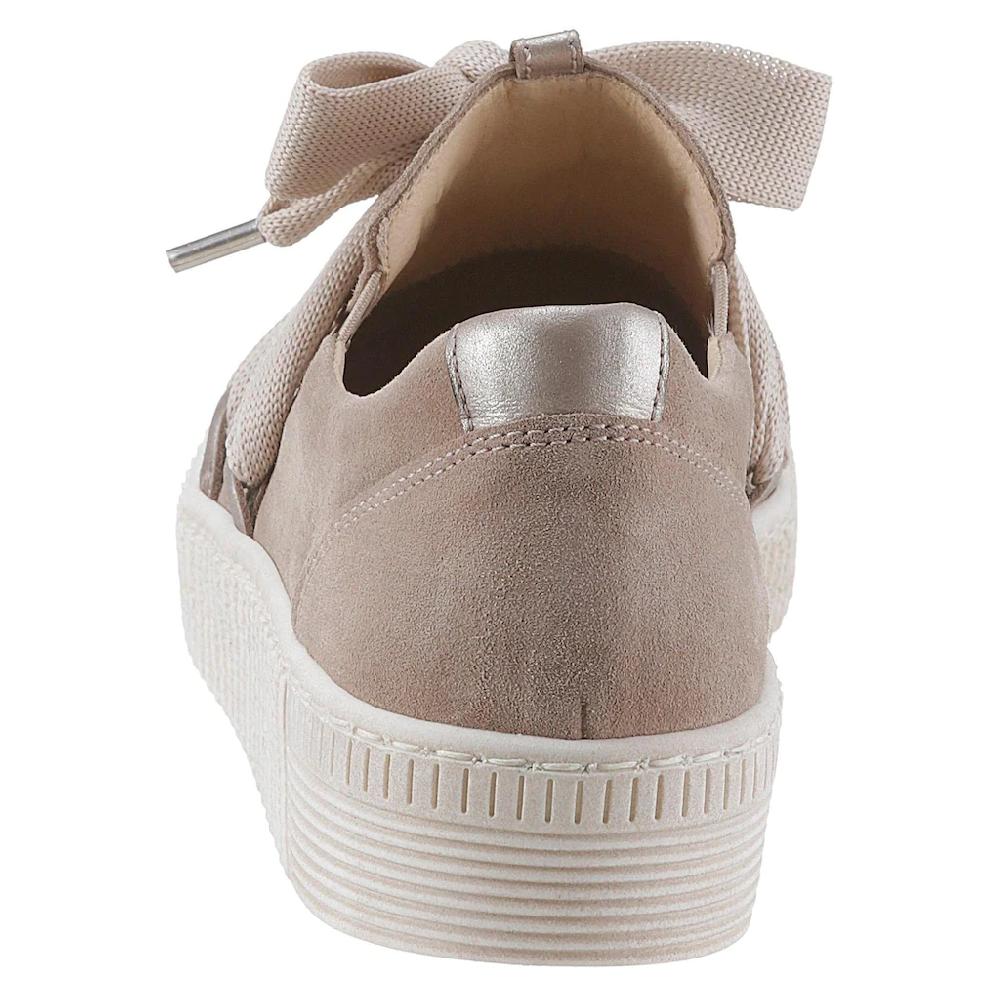 Gabor Plateausneaker Schnürschuh Halbschuh Slipper mit aufgesetzter Zierschnürung Zeitlich begrenztes Angebot
