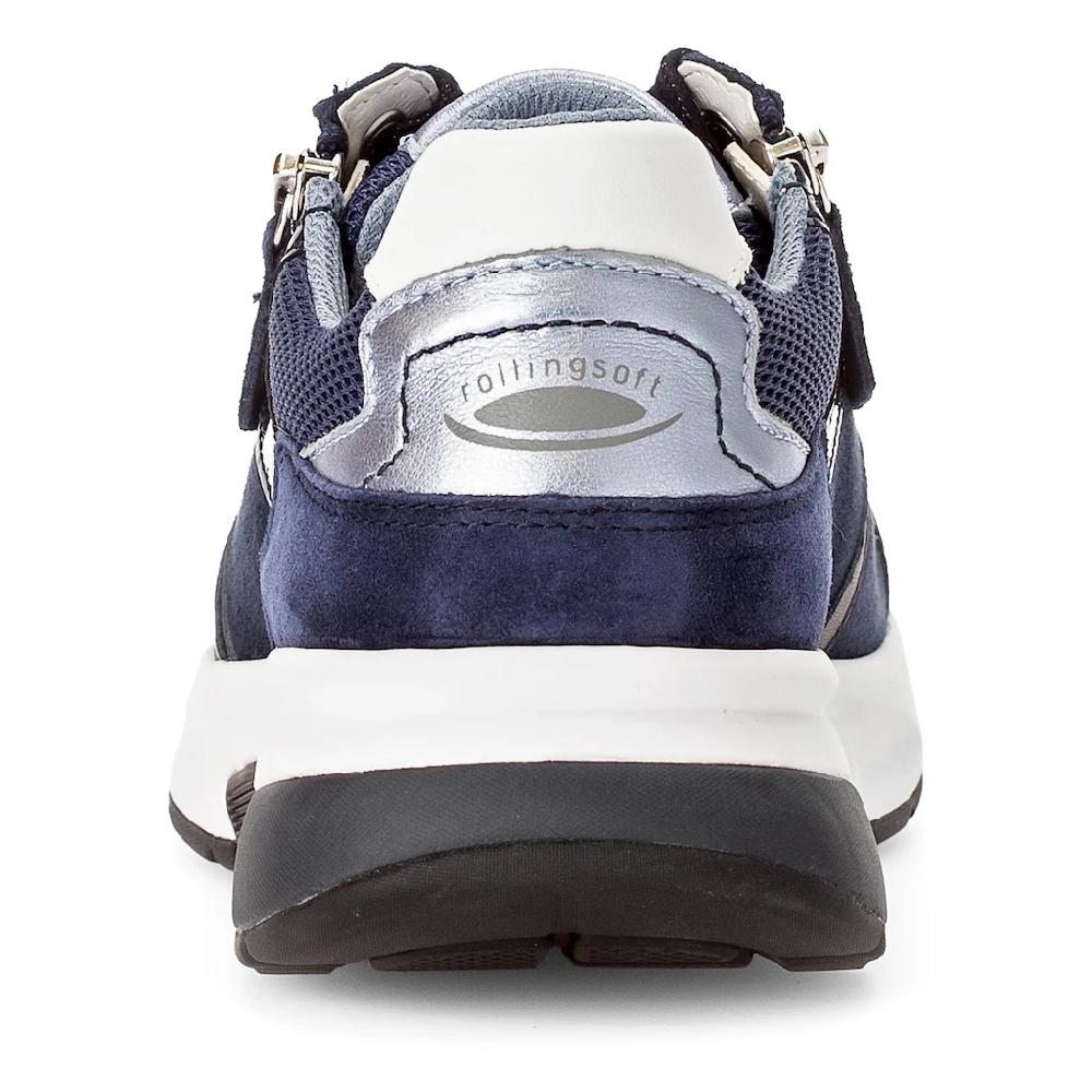 Gabor Rollingsoft Keilsneaker Freizeitschuh Halbschuh Schnürer mit gepolstertem Schaftrand kaufen Saisonale Angebote