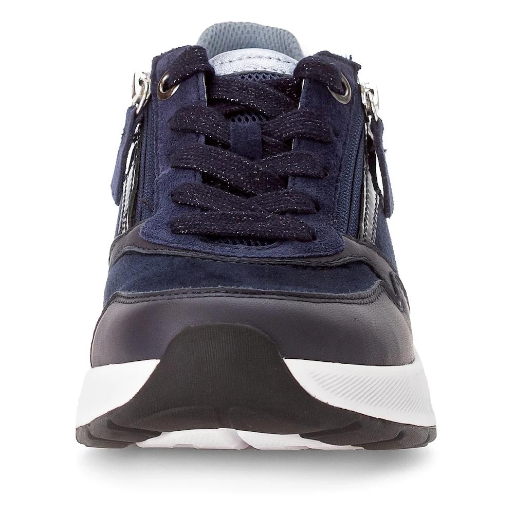 Gabor Rollingsoft Keilsneaker Freizeitschuh Halbschuh Schnürer mit gepolstertem Schaftrand kaufen Saisonale Angebote