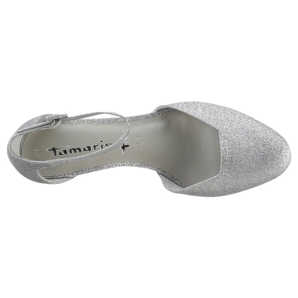 Tamaris Spangenpumps Abendschuh Festtagsschuh Brautschuh Trichterabsatz mit ANTIshokk kaufen Bis zu 65% Rabatt